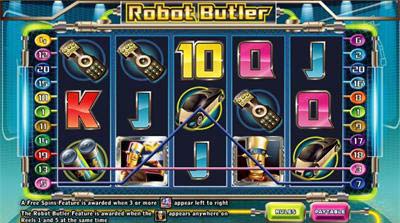 Robot Butler - игровые автоматы Робот
