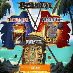 Будущая новинка от Quickspin - автомат Treasure Island 