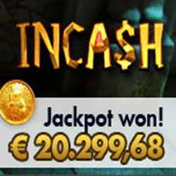 На 3D слоте InCash выигран джекпот в 20000 евро