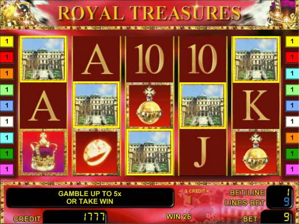 Игровой автомат Королевские Сокровища (Royal Treasures)