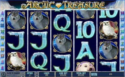 Игровые автоматы Arctic Treasure (Сокровища Арктики)