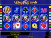 Игровой автомат King of Cards (Король Карт) бесплатно