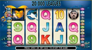 Игровые автоматы 20000 Leagues 
