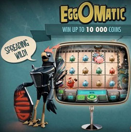 Предварительный анонс автомата EggOmatic от NetEnt