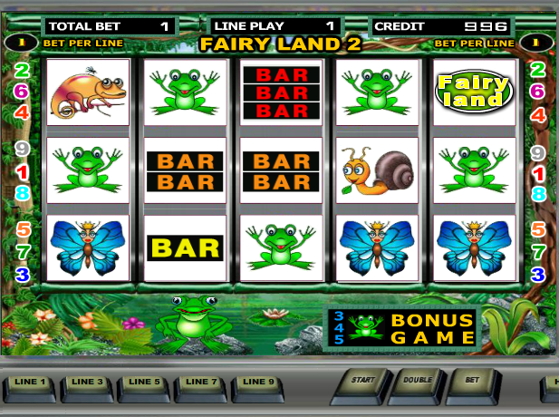 Fairy Land - игровой автомат Лягушки бесплатно