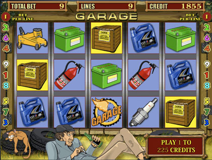 Игровой автомат Гараж - бесплатная игра Garage