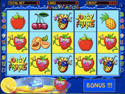 Juicy Fruits — бесплатный игровой автомат Вишенки