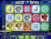 Игровой автомат Disco Spins - азарт в ритме танца